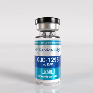 CJC-1295 (no DAC) 5mg lyophilised powder vial – Peptide Origin research peptide